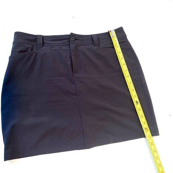 Eddie Bauer Women's Adventurer 2.0 Skort Size 8 Dark Smoke UPF - Picture 9 of 12